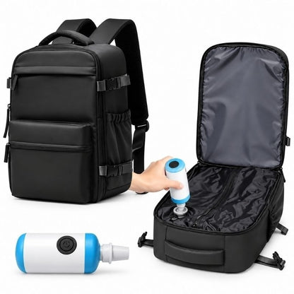 Reseryggsäck med vacuumfunktion för packning - bild 6
