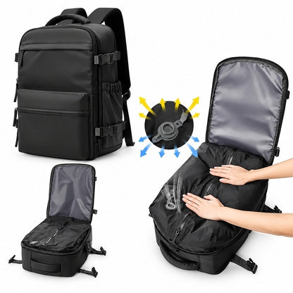 Reseryggsäck med vacuumfunktion för packning - bild 9