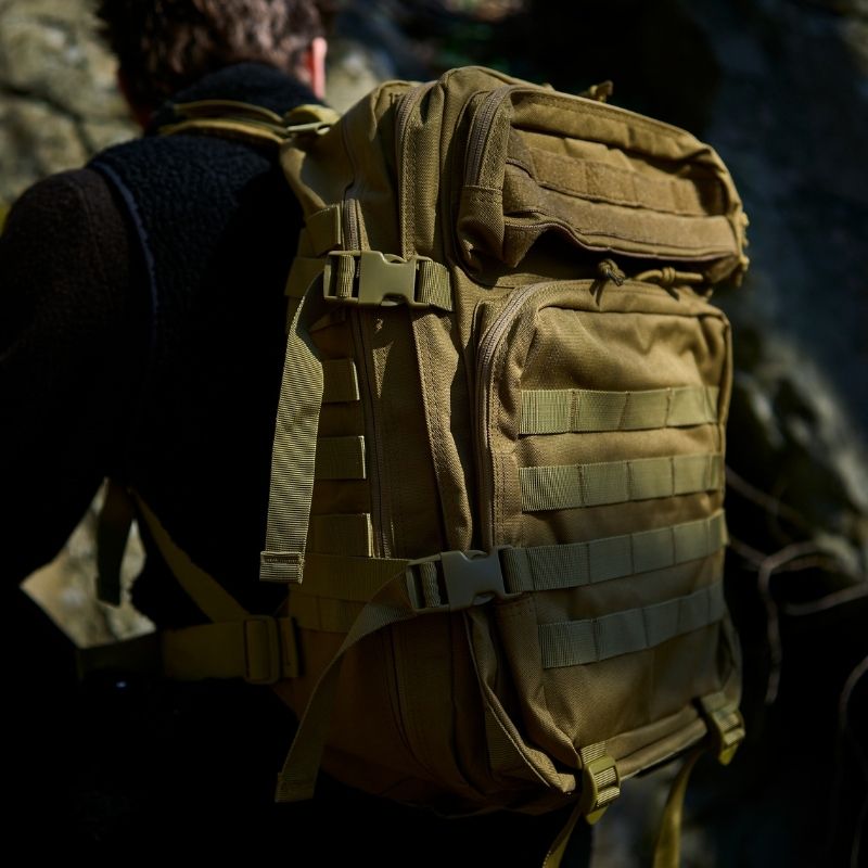 Ryggsäck 50L – slitstark, rymlig för friluftsliv och camping