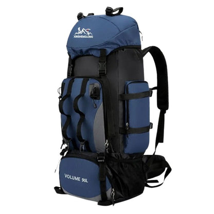 Ryggsäck 90L – För Långvandring, Camping & Äventyr