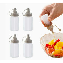 Små såsflaskor för camping och matlagning utomhus