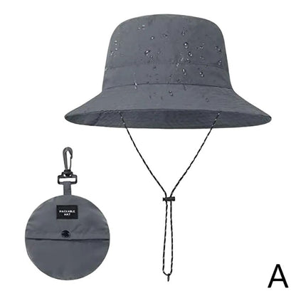 Solhatt UV-skydd för camping & vandring Grå