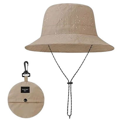 Solhatt UV-skydd för camping & vandring Khaki