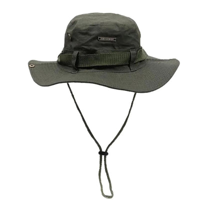 Solhatt för vandring - skydd mot sol & regn Grön