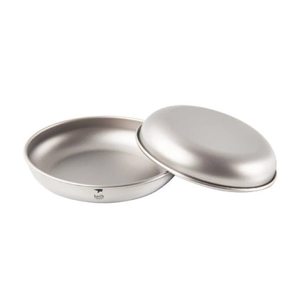 Titaniumtallrikar 4-pack för camping - bild 4
