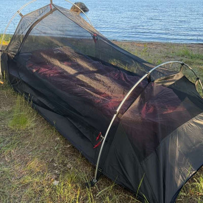 Ultralätt enmanstält för camping året runt