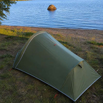 Ultralätt enmanstält för camping året runt