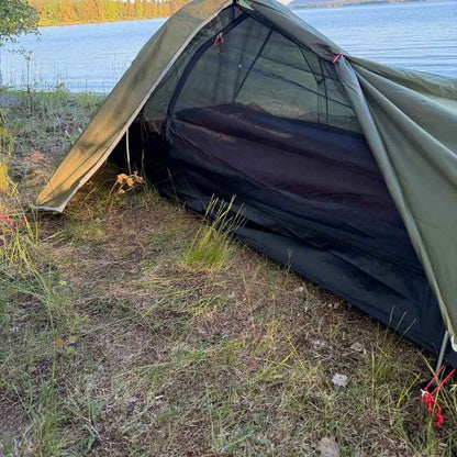 Ultralätt enmanstält för camping året runt