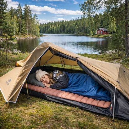 Ultralätt liggunderlag för vandring och camping