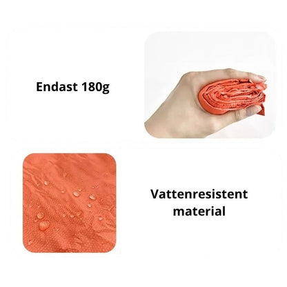 Ultralätt nödsovsäck för camping och beredskap