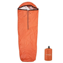 Ultralätt nödsovsäck för camping och beredskap Orange