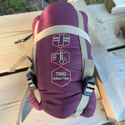 Ultralätt sovsäck - kompakt och varm för backpacking och äventyr