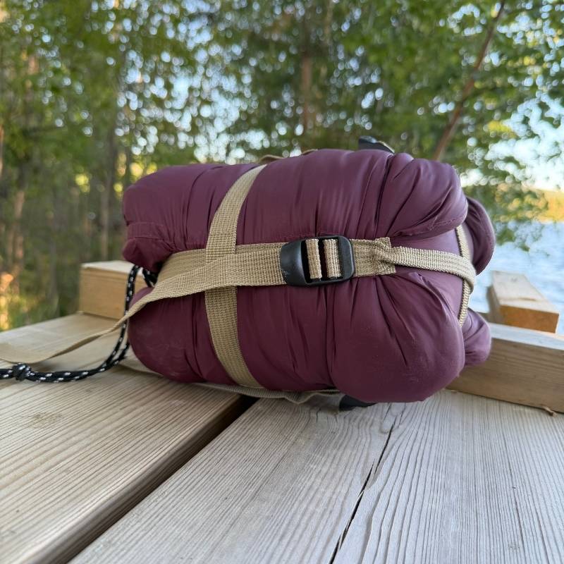 Ultralätt sovsäck - kompakt och varm för backpacking och äventyr
