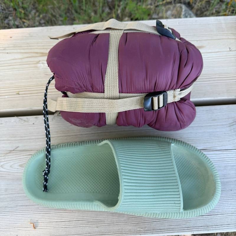 Ultralätt sovsäck - kompakt och varm för backpacking och äventyr
