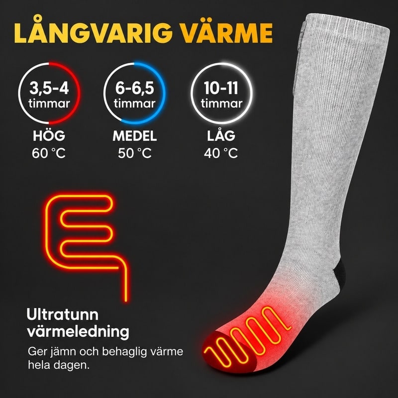 Värmestrumpor med uppladdningsbart batteri - bild 10