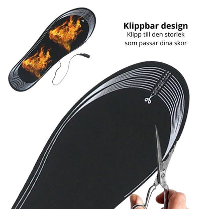 Värmesulor USB - klippbara vintersulor