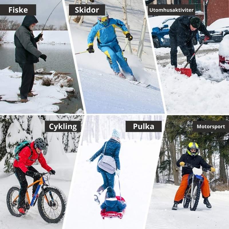 Värmesulor USB - klippbara vintersulor