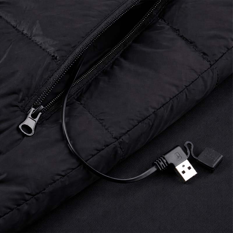 Värmeväst med USB - 3 värmelägen & 9 zoner