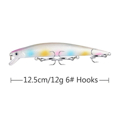 Wobbler för gädda med rassel 12,5 cm 1
