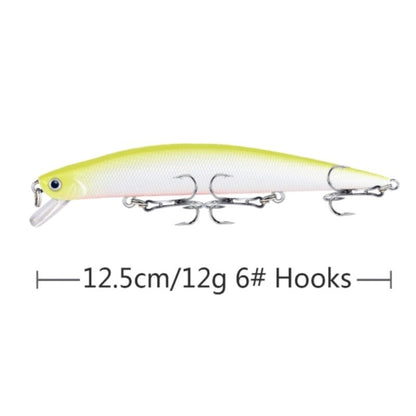 Wobbler för gädda med rassel 12,5 cm 6