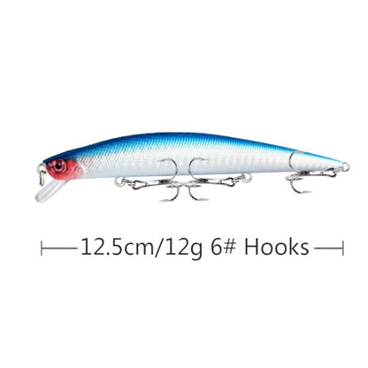 Wobbler för gädda med rassel 12,5 cm 9