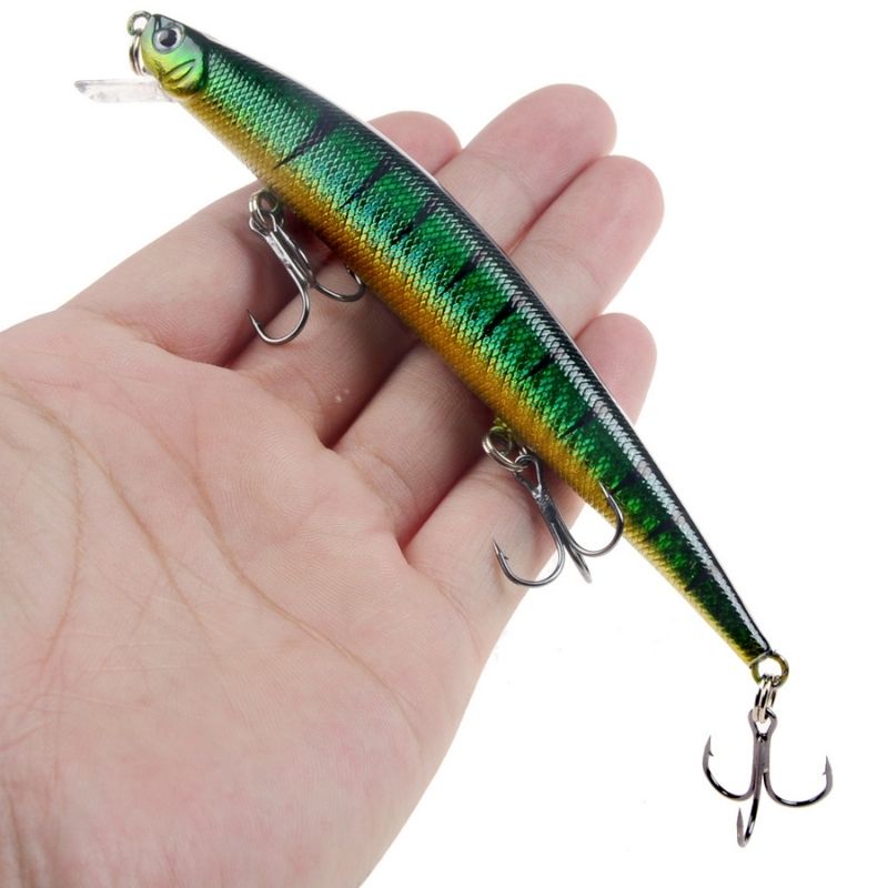 Wobbler för gädda med rassel 12,5 cm