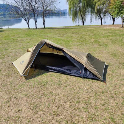 Ultralätt enmanstält för camping året runt