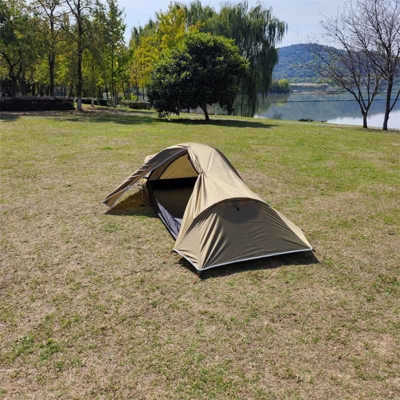 Ultralätt enmanstält för camping året runt