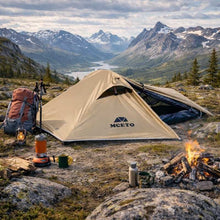 Ultralätt enmanstält för camping året runt