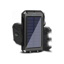 Powerbank med solceller – tålig, vattentät & 20 000 mAh